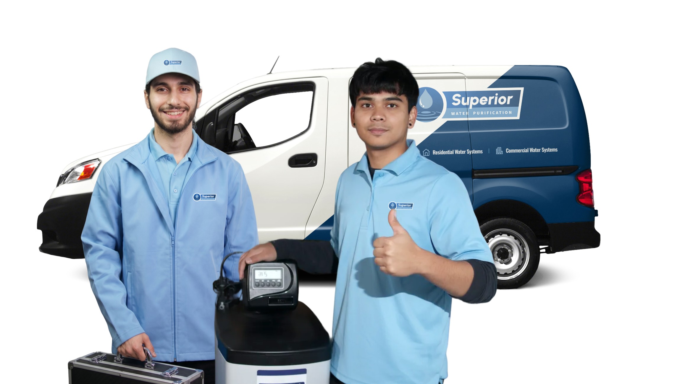 Our water treatment technicians