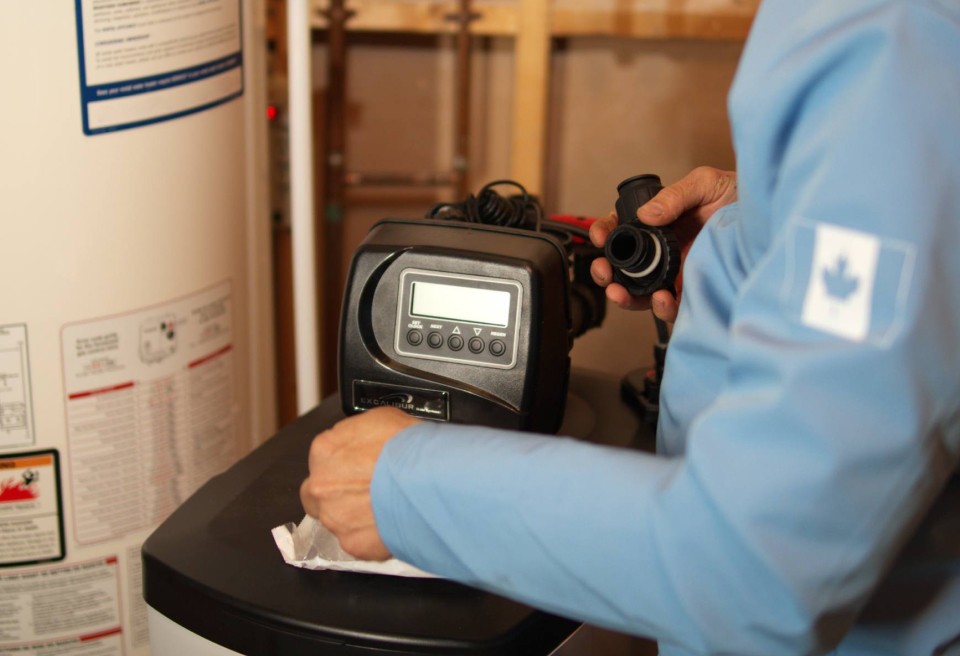 Calibrating the water system control