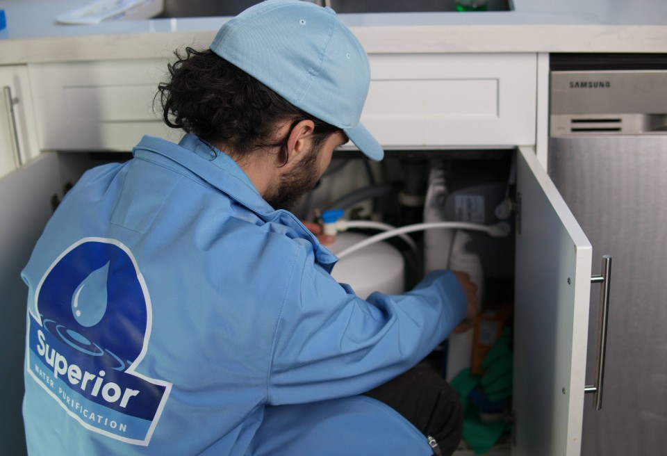 Setting up reverse osmosis system